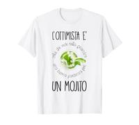 l'ottimista e' colui che vede nella grandine una buona Maglietta