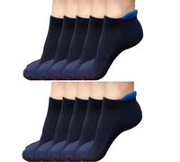 Lotto 1-12 Uomo Basso Taglio Caviglia Cotone Atletico Cuscino Sport Corsa Calze