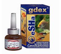 Lotto 1 eSHa Gdex Trattamento Antiverme Per Pesci 20ml Marrone + 1 Optima