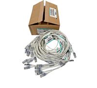 Lotto 10 Panduit UTP30SP2.46M-FB Cavo Patch Cat6 UTP TX6 2,46m Avorio NEW