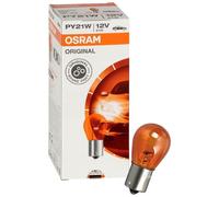 Lampada original line OSRAM 7507 12V 21W PY21W - Luce arancione (10 pezzi)