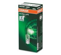 Lotto 10 pezzi Lampadine Osram Ultra Life 2825ULT W5W W2.1x9.5d 12V 5W