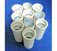 Lotto 10 Vitalograph SafeTway Mouthpiece Unidirezionale Valve per di Spirometria