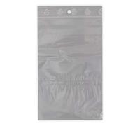 Lotto 1000 buste con chiusura a zip, dimensioni 120x180 mm (12x18 cm), buste per alimenti, campionatura, standard di produzione plastica europea - 50 micron