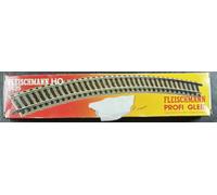 Lotto 10X Fleischmann Scala H0 6125 Rotaia Curva 36° Modello Di Treno Vintage