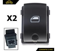 Lotto 2 Bottoni Alzacristallo Anteriore Destro Post. SX Accettati per A3 A6 Q7