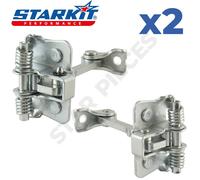 Lotto 2 Cerniere Fermapiedi Porta Anteriore Sinistra + Destra Interstar