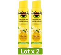 Lotto 2 Deodoranti Ushuaïa A Fiore Di Vaniglia Lenitivo Di Polinesia 2 X 200ml