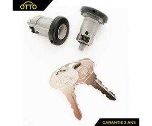 Lotto 2 Nottolini Porta Anteriore + 2 Chiavi per Renault Master I / Trafic