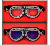 Lotto 2 Paia Occhiali Da Sole [T-013+ T-012] Motocicletta Biker Sci Snowboard
