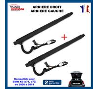 Lotto 2 Pistoni Cofano Elettrico Posteriore Previsto BMW X6 Di 2007 Per 2014