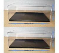 Lotto 2 Scatola Vetrina 1/24 Lunghezza 21 cm Altezza 8 cm NUOVO