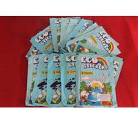 lotto 20 pacchetti packet pochette ECO STICKERS PANINI 100 FIGURINE