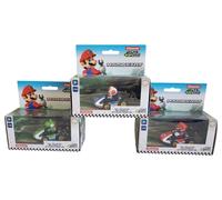 Lotto 3 auto Mario Kart Carrera Pull & Speed 1/43 Nintendo nuove - Yoshi Toad