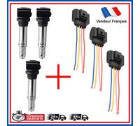 Lotto 3 Bobina Accensione Matita + Fascio Presa Connessione Audi VW