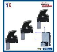 Lotto 3 Bottoni Di Alzacristallo Anteriore Seat Ibiza V = 5K0959855
