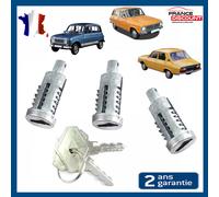 Cilindro Serratura Porte Anteriore + Portellone Cofano R4 R6 R12+2 Chiavi=