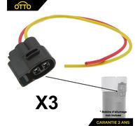 Lotto 3 Presa Scheda Fascio Di Bobina Accensione per Renault Thalia Trafic