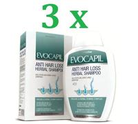 LOTTO 3 Shampoo alle erbe Evocapil anti caduta capelli collaudati - più effic...