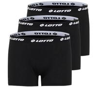 Lotto 3pack Men, Boxer Shorts Pantaloncino, Caviale, XXL Uomo
