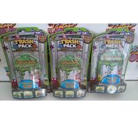 LOTTO 3x TRASH PACK PATTUMEROS MAGIC BAG CON 3 PERSONAGGI OGNI BLISTER NEW