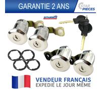 Lotto 4 Cilindro Serratura Anteriore E Porta E Posteriore Partner Berlingo 96-08