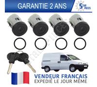 Lotto 4 Cilindro Serratura Peugeot Expert Citroen Jumpy Scudo 95-06