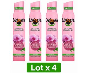 Lotto 4 Deodoranti Ushuaïa Con L'Estratto Orchidea Messico 4 X 200ml