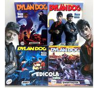 Lotto 4 Fumetti di DYLAN DOG e VASCO ROSSI Serie Completa 1 Prima Edizione Raro