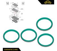 Lotto 4 Giunti Iniettore Motore Verde Opel Astra L Combo E Corsa F 1.5