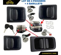 Lotto 4 Maniglia Cilindro Porta per Interstar Movano Master 2 1998-2010