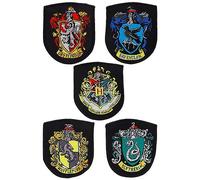 Lotto 5 Patch Ricamati Harry Potter Ufficiali Harry Potter Official Patch Pacco