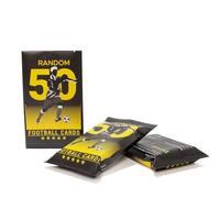 Lotto 50 Carte Calcio Originali - Non Ripetute | Base, Inserti e Rookie | Anni Vari | Giocatori Internazionali | Collezionisti