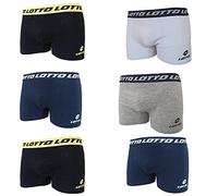 Lotto 6 Boxer Uomo in Cotone Elasticizzati Modelli Assortiti (6/XL, LB1010)