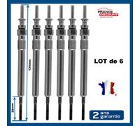 Lotto 6 Candela Candelette per BMW 330d 335d 430d 435d 530d 535d 550d 640d