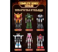 Lotto 6 Figurine Transformers G1 Hound Jazz Prowl Cliffjumper Rodimus Arcee