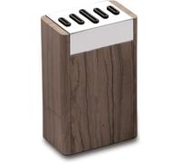 Lotto Affare 5 X Grunwerg Marmo Coltello Blocchi Marrone per 5 Coltelli