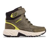 LOTTO Alderton Mid K, Stivali a metà Polpaccio, Verde Oliva Lime, 32 EU
