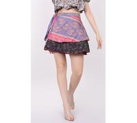 Lotto assortito minigonne donna Summer Beach due strati Sari Magic Wrap Around