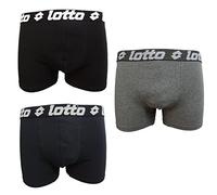Lotto Boxer Uomo Offerta 3-6-9 Pezzi Boxer Uomo Elasticizzato Elastico Esterno Boxer Uomo Cotone LB1000 (L, 6 Pezzi Assortito 2BLU+2NERO+2GRIGIO)