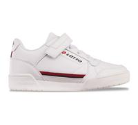 LOTTO Codice Stile: 2600310K Nandu K Unisex Kids, Bianco Rosso, 28 EU