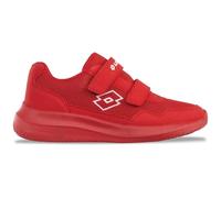Lotto Connect VL OC K - Sneaker Unisex per Bambini, Rosso Bianco, 19 EU