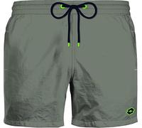 Lotto Costume Uomo Boxer Mare Pantaloncini da Bagno Art. 248301 (IT, Testo, S, Regular, Regular, Army)