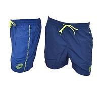 Lotto Costume Uomo Boxer Mare Pantaloncini da Bagno - T Shirt Uomo (438304 Blu, S)