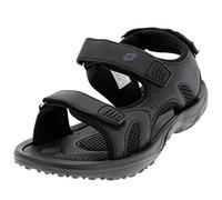 Lotto Dakkar II Lth - Sandlai Sportivi Uomo, Nero (Black 020), 41 EU
