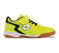 LOTTO Dasher K, Scarpe da Ginnastica, Fr Yellow Black, 33 EU