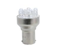 LOTTO DI 10 PEZZI Diodo LED L045 BA15s 9xLED giallo