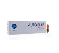 LOTTO DI 10 PEZZI Lampada alogena M-TECH BAY9s 12V/21W HY21W AMBER