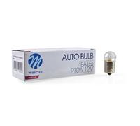LOTTO DI 10 PEZZI Lampada M-TECH BA15s 12V/10W G18 CLEAR