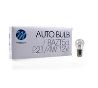 LOTTO DI 10 PEZZI Lampada M-TECH BAZ15d 12V 21/4W CLEAR